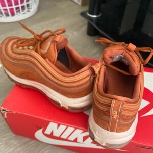 Nike Air Max 97 Sneakers in Brown and Tan